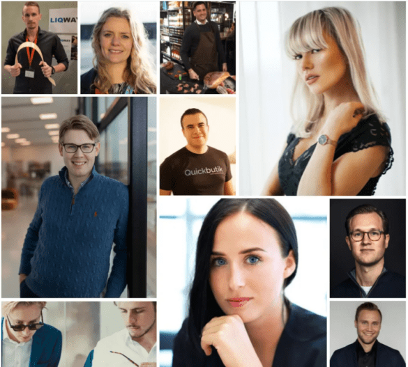 Nominerade till Årets Unga Grundare 2020