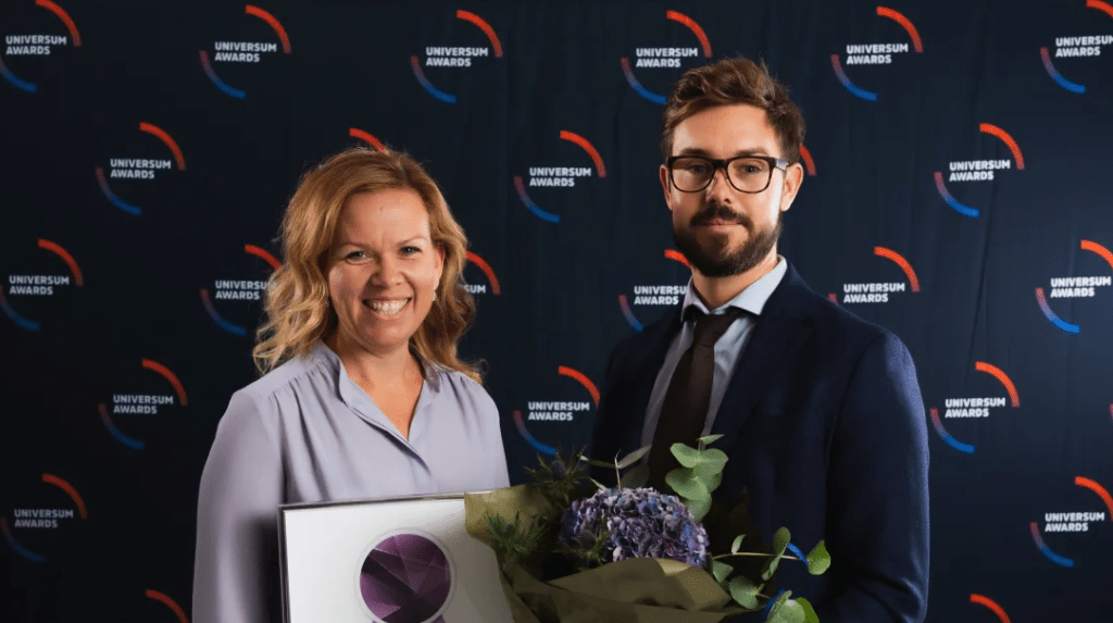 OnePartnerGroup vinner priset som Årets Nykomling inom Employer Branding