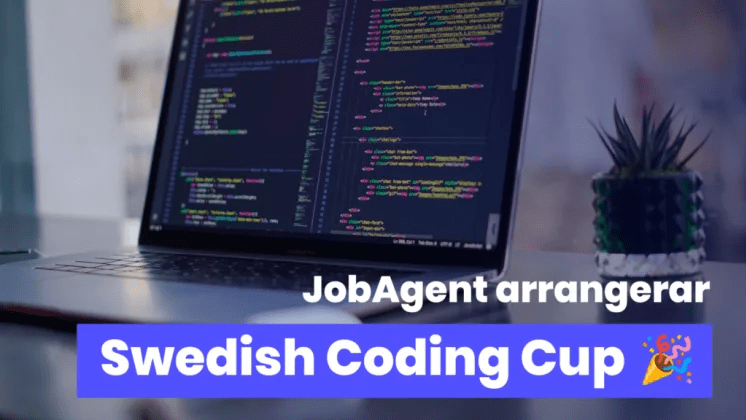 JobAgent arrangerar söndagens deltävling av Swedish Coding Cup