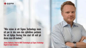 Sigma Technology expanderar i Malmö och rekryterar Jimmy Dahlqvist som ny Head of AWS Technologies