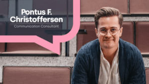Mynewsdesk kan stolt presentera Pontus F. Christoffersen