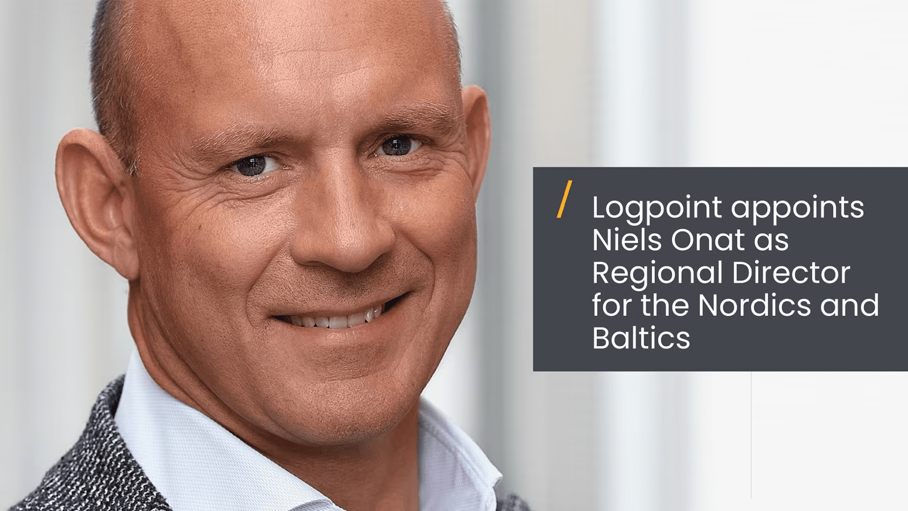 Logpoint utser Niels Onat som regionchef för Norden och Baltikum