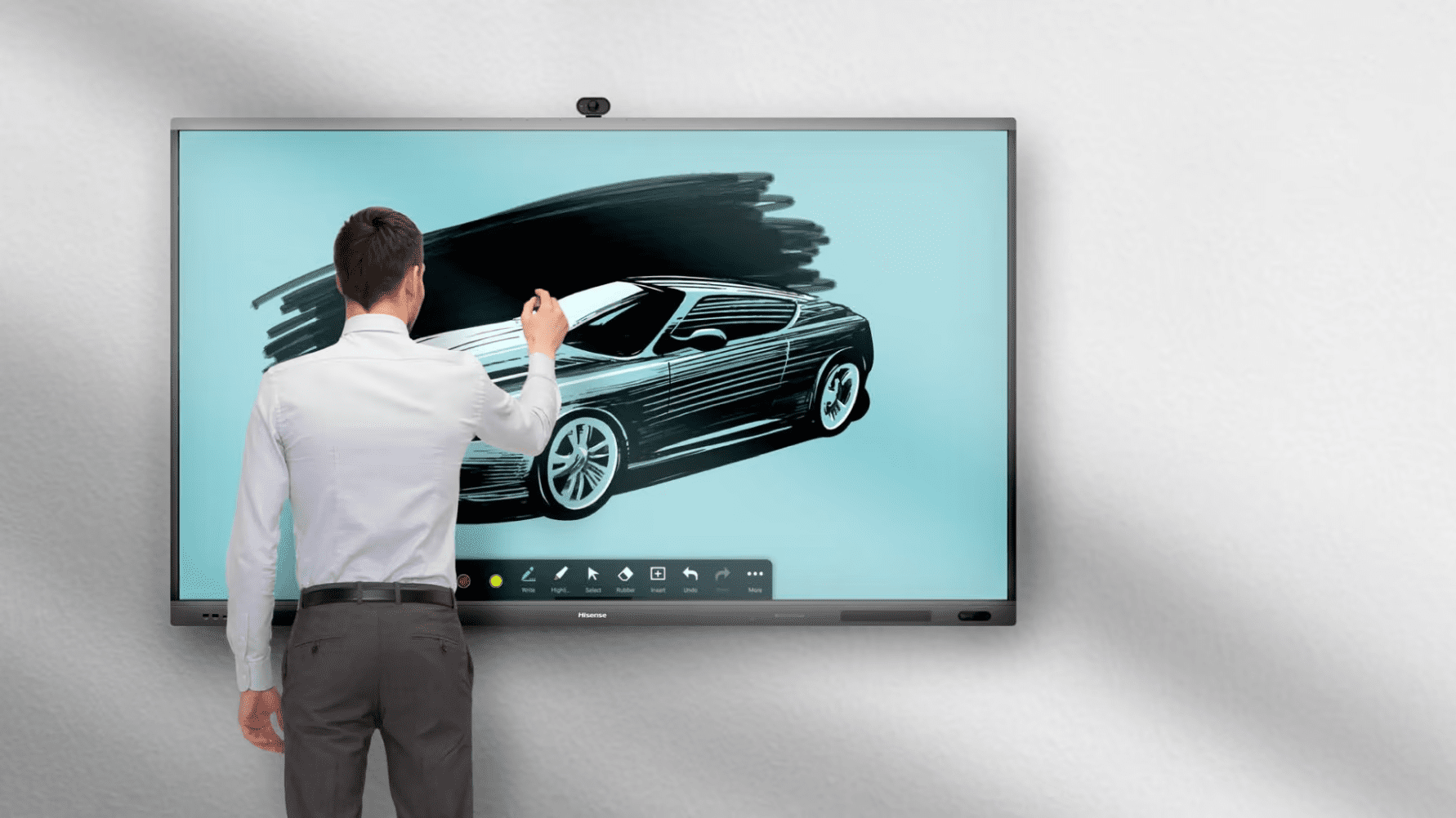 Hisense interaktiva skärmar med nya och spännande funktioner