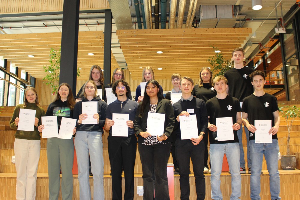 Framtidens forskare tävlade i Södertälje – får möjlighet att representera Sveriges forskningslandslag