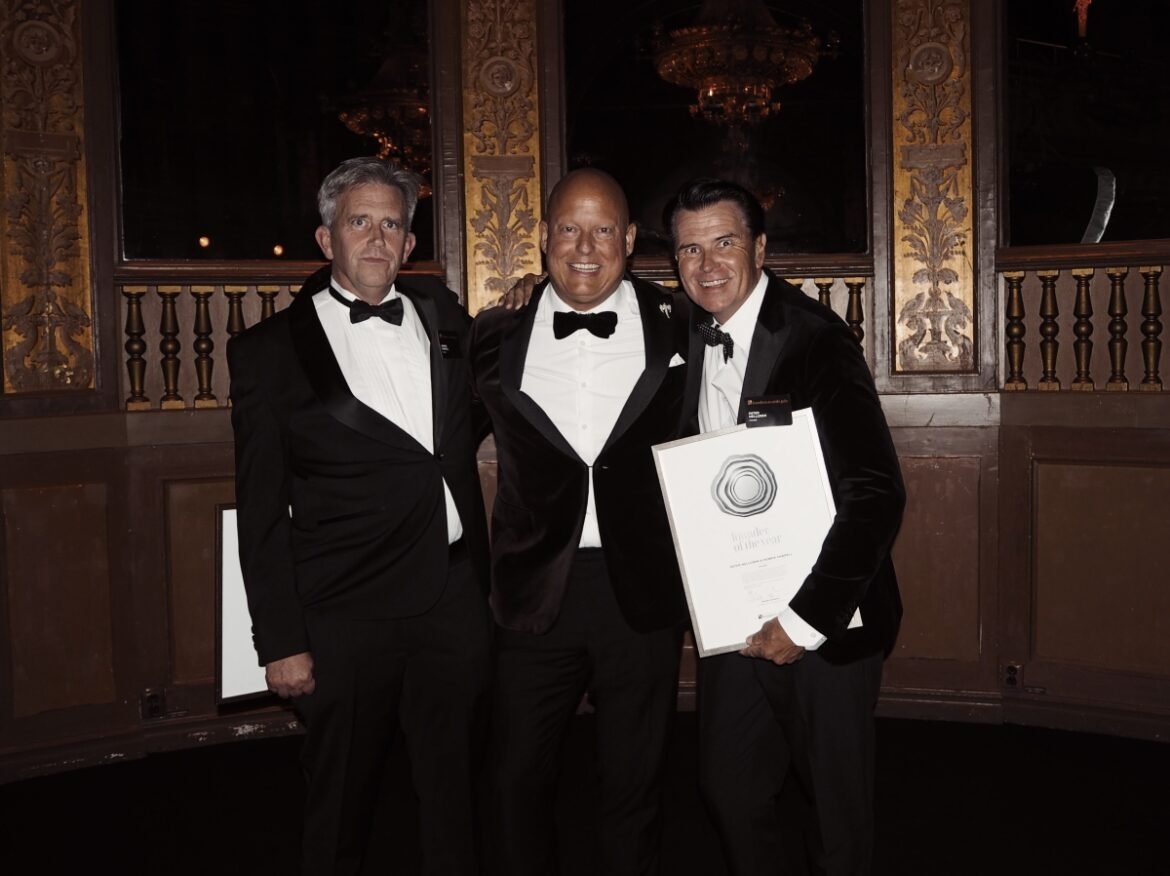 Peter Hellgren och Henrik Sandell pristagare vid Founders Awards – delar prispall med Christian von Koenigsegg